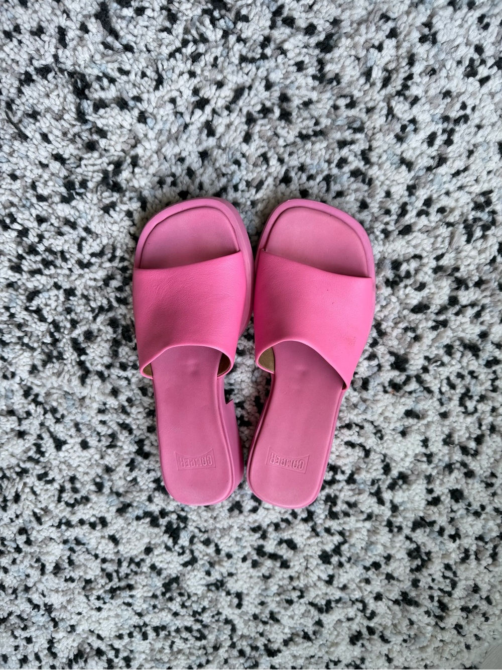 Camper pink slides